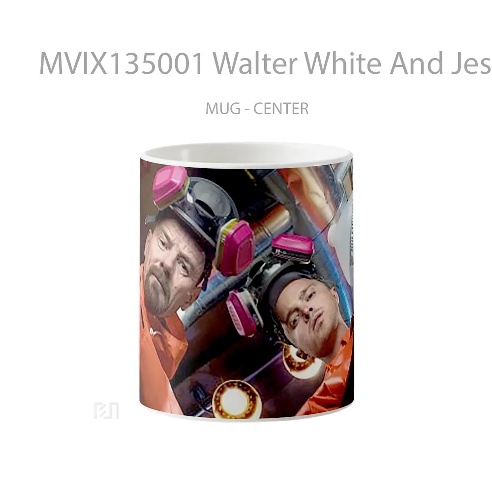 Mug Walter White And Jesse Pinkman Of Breaking Bad Gelas Keramik Unik