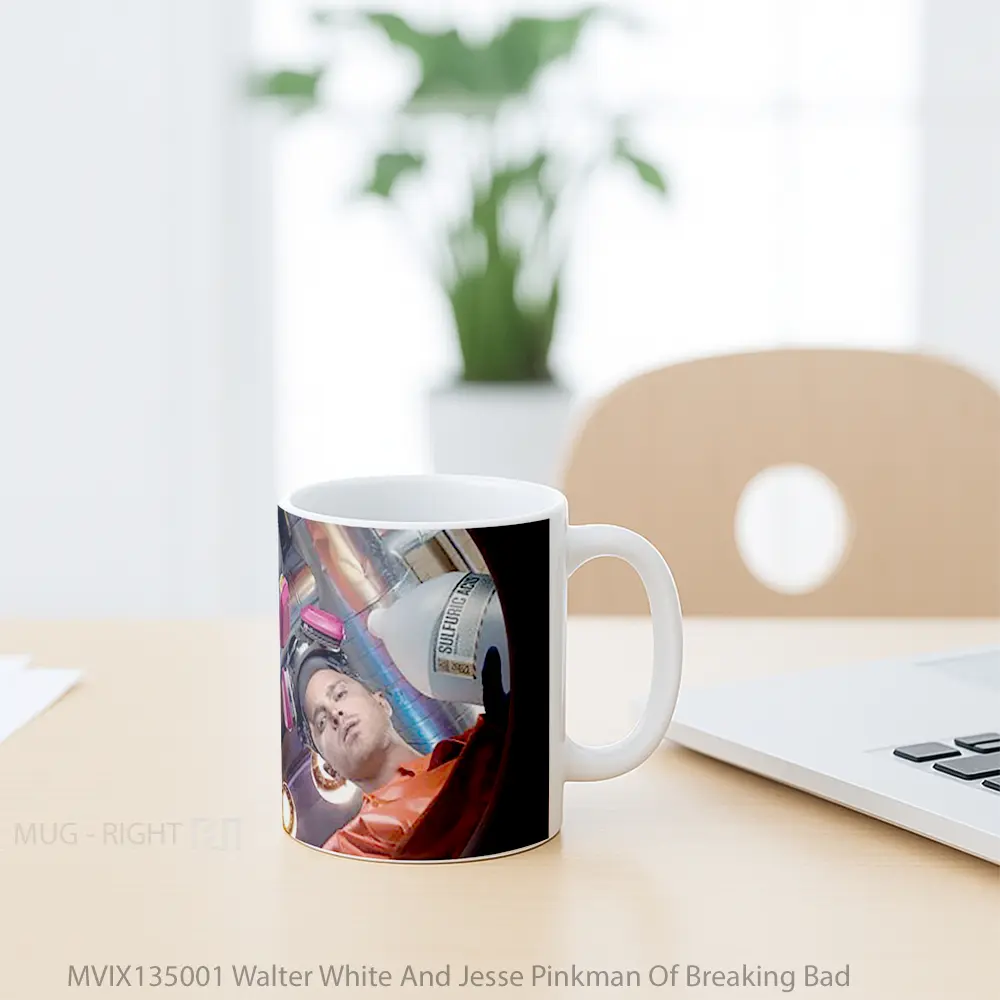 Mug Walter White And Jesse Pinkman Of Breaking Bad Gelas Keramik Unik - All-side / Desain