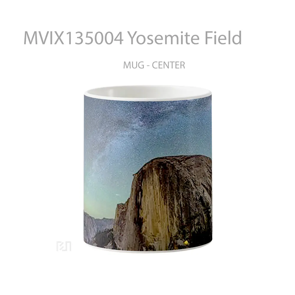 Mug Yosemite Field Gelas Pemandangan Alam