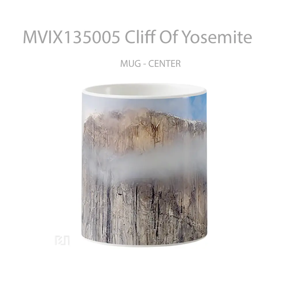 Mug Cliff Of Yosemite Gelas Keramik Unik