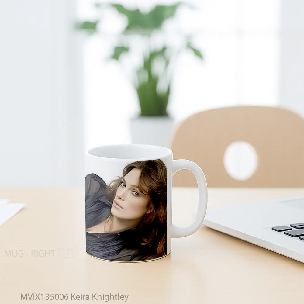 Mug Keira Knightley Gelas Keramik Unik - All-side / Desain