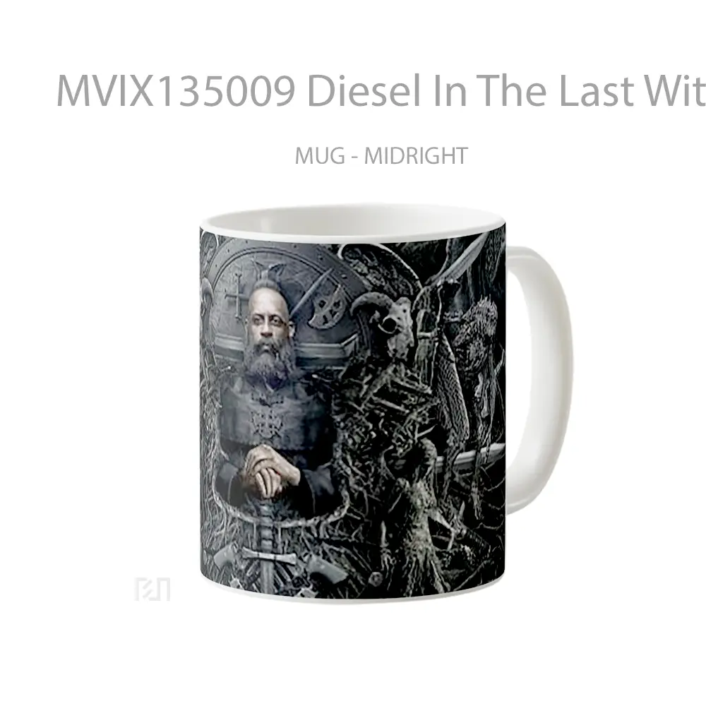 Mug Diesel In The Last Witch Hunter Gelas Fantasi - All-side / Desain