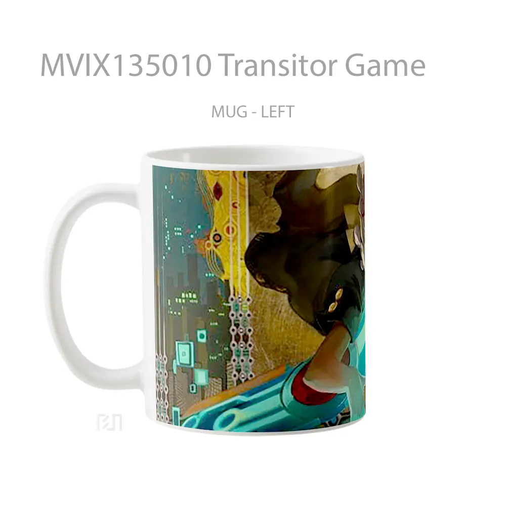 Mug Transitor Game Cangkir Gamer - All-side / Desain