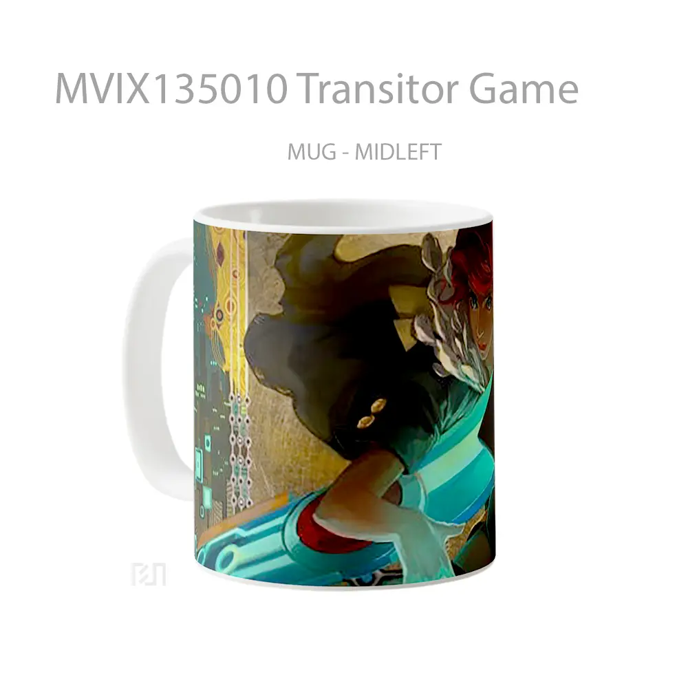 Mug Transitor Game Cangkir Gamer - All-side / Desain
