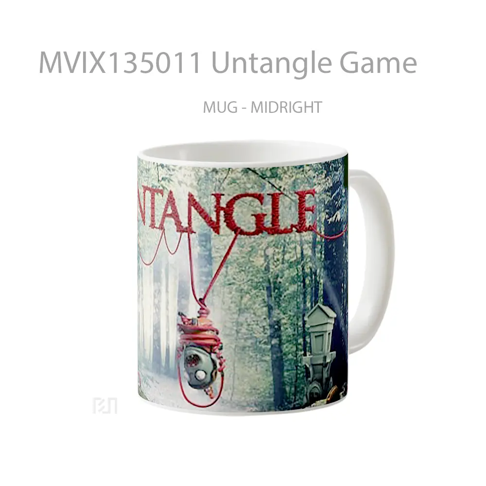 Mug Untangle Game Cangkir Gamer - All-side / Desain