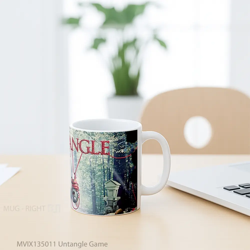 Mug Untangle Game Cangkir Gamer - All-side / Desain