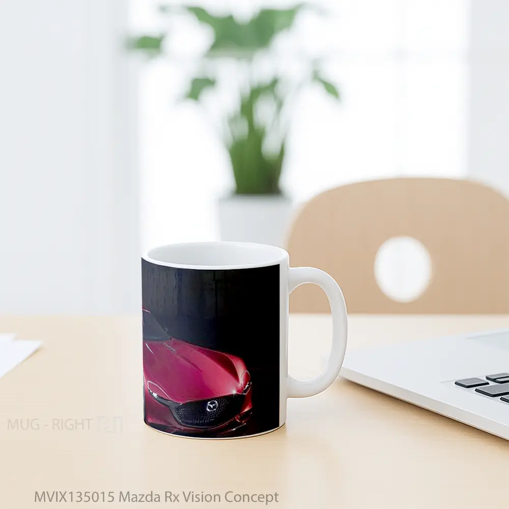 Mug Mazda Rx Vision Concept Gelas Superhero - All-side / Desain