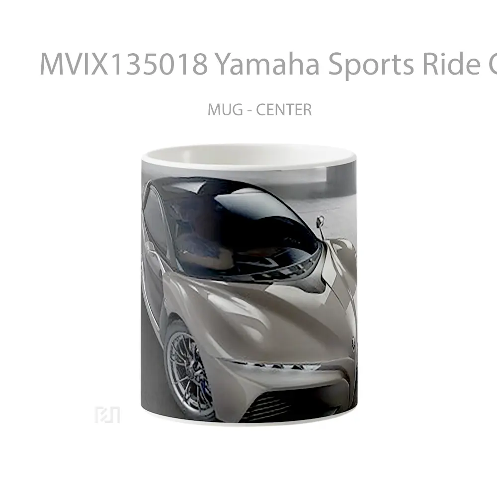 Mug Yamaha Sports Ride Concept Gray Gelas Keramik Unik