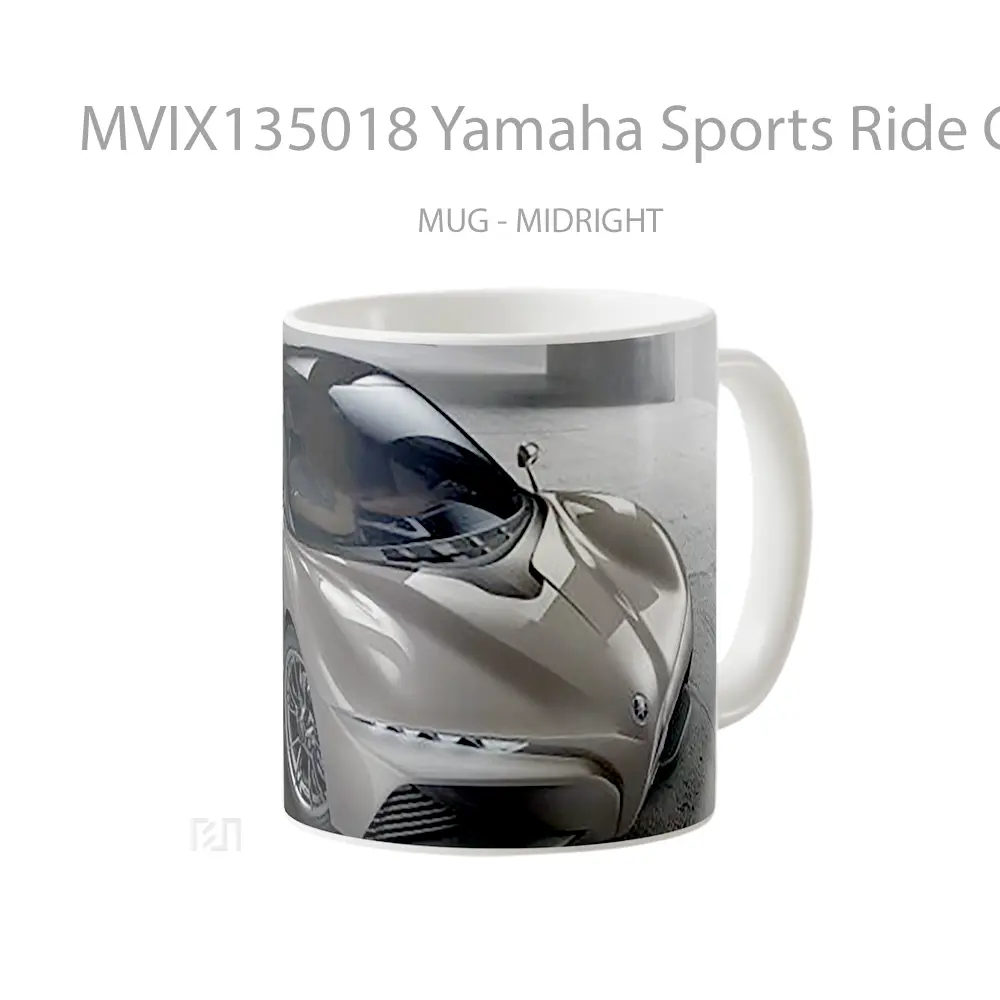 Mug Yamaha Sports Ride Concept Gray Gelas Keramik Unik - All-side / Desain