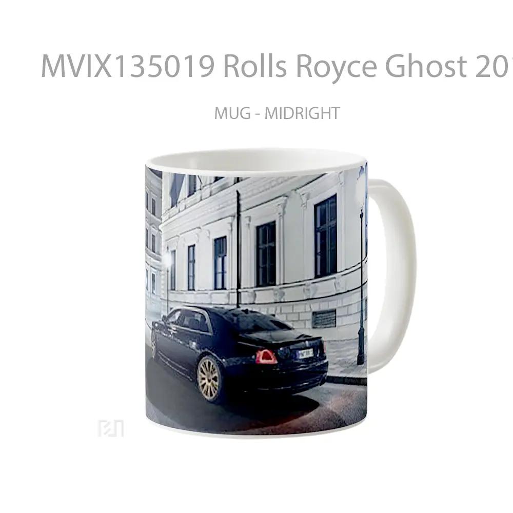 Mug Rolls Royce Ghost 2015 Cangkir Mobil - All-side / Desain