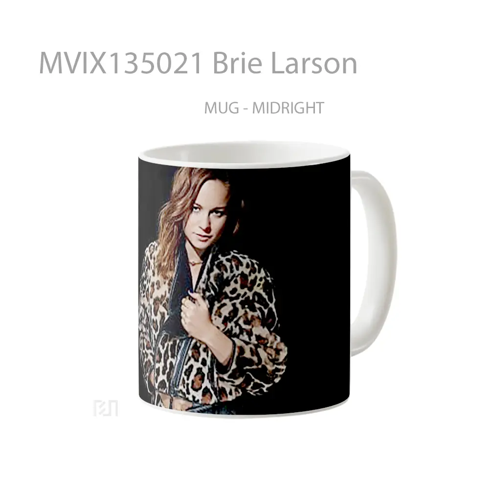 Mug Brie Larson Gelas Keramik Unik - All-side / Desain