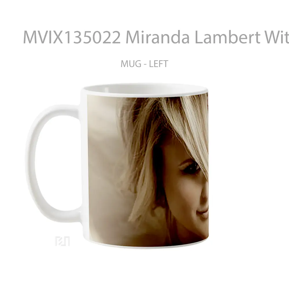 Mug Miranda Lambert With Short Hair Gelas Keramik Unik - All-side / Desain