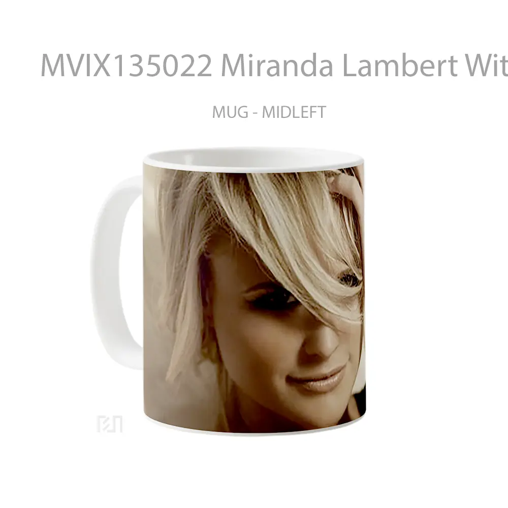 Mug Miranda Lambert With Short Hair Gelas Keramik Unik - All-side / Desain