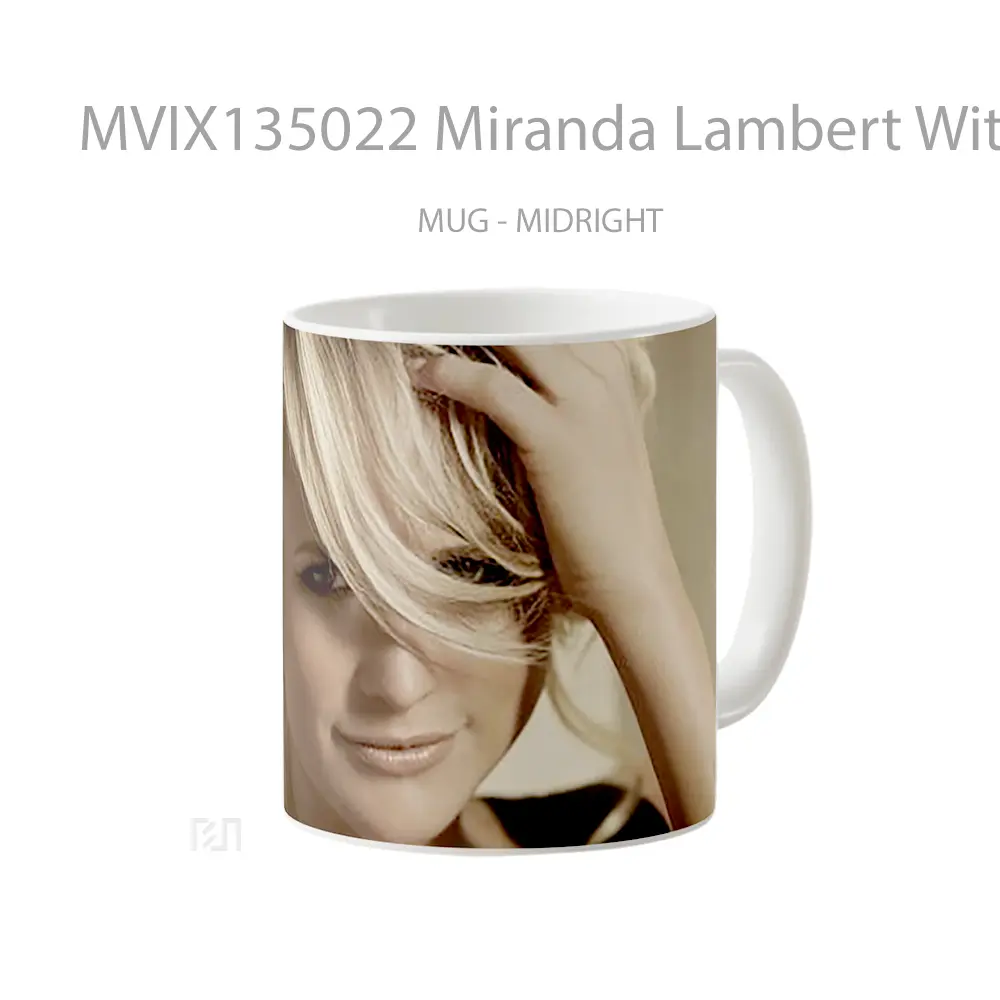Mug Miranda Lambert With Short Hair Gelas Keramik Unik - All-side / Desain
