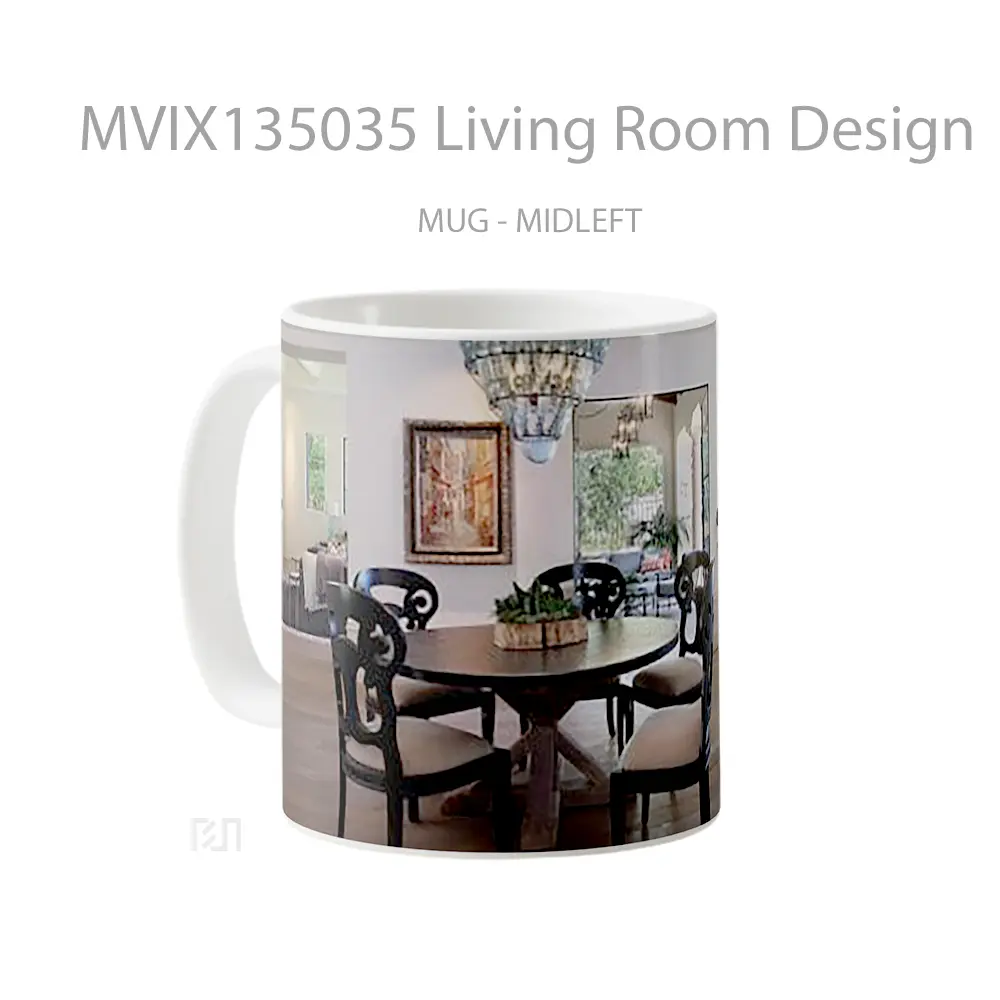 Mug Living Room Design Gelas Seni Modern - All-side / Desain