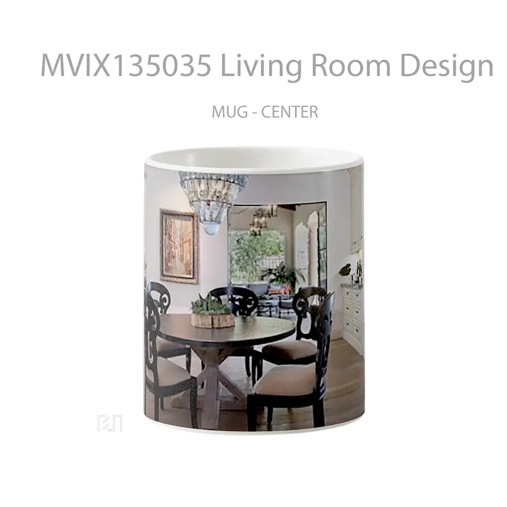 Mug Living Room Design Gelas Seni Modern
