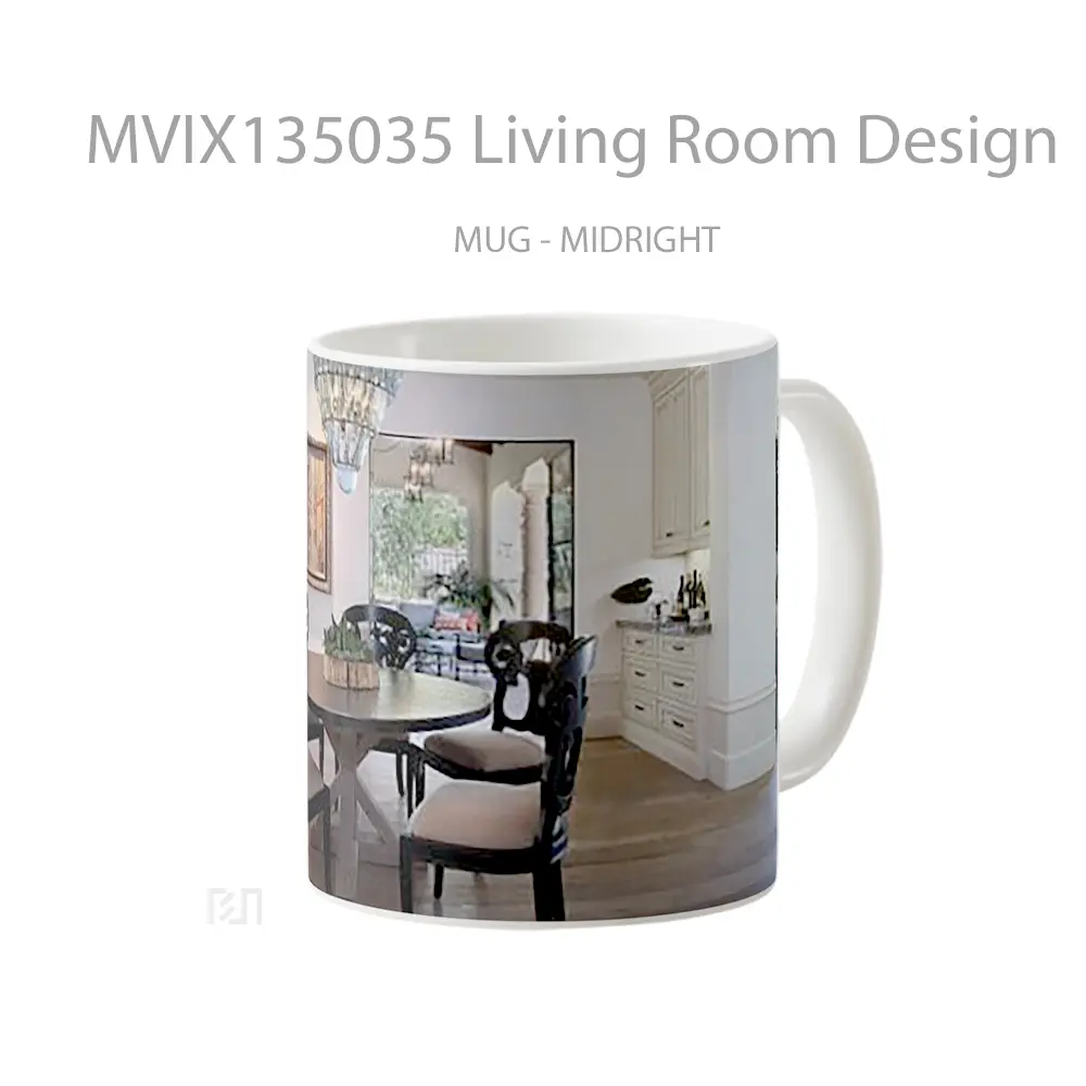 Mug Living Room Design Gelas Seni Modern - All-side / Desain