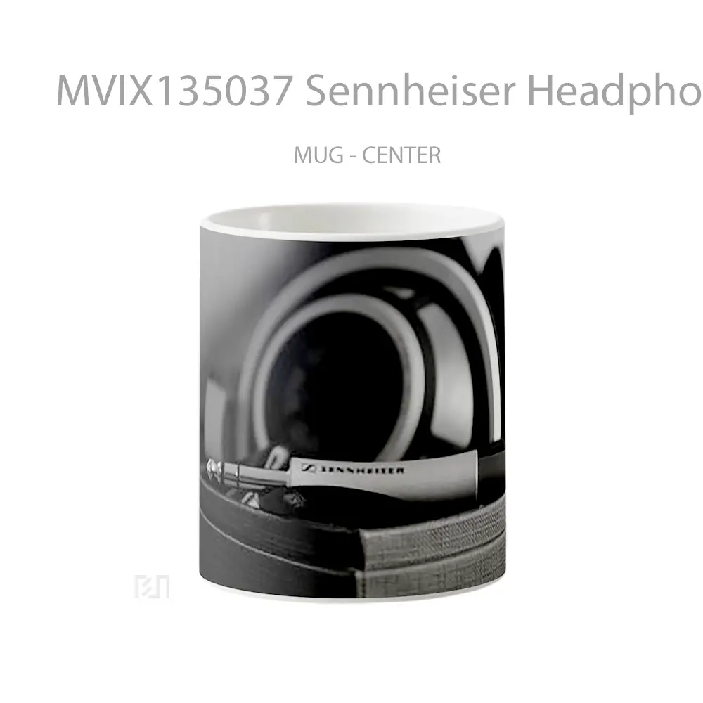 Mug Sennheiser Headphones Gelas Keramik Unik