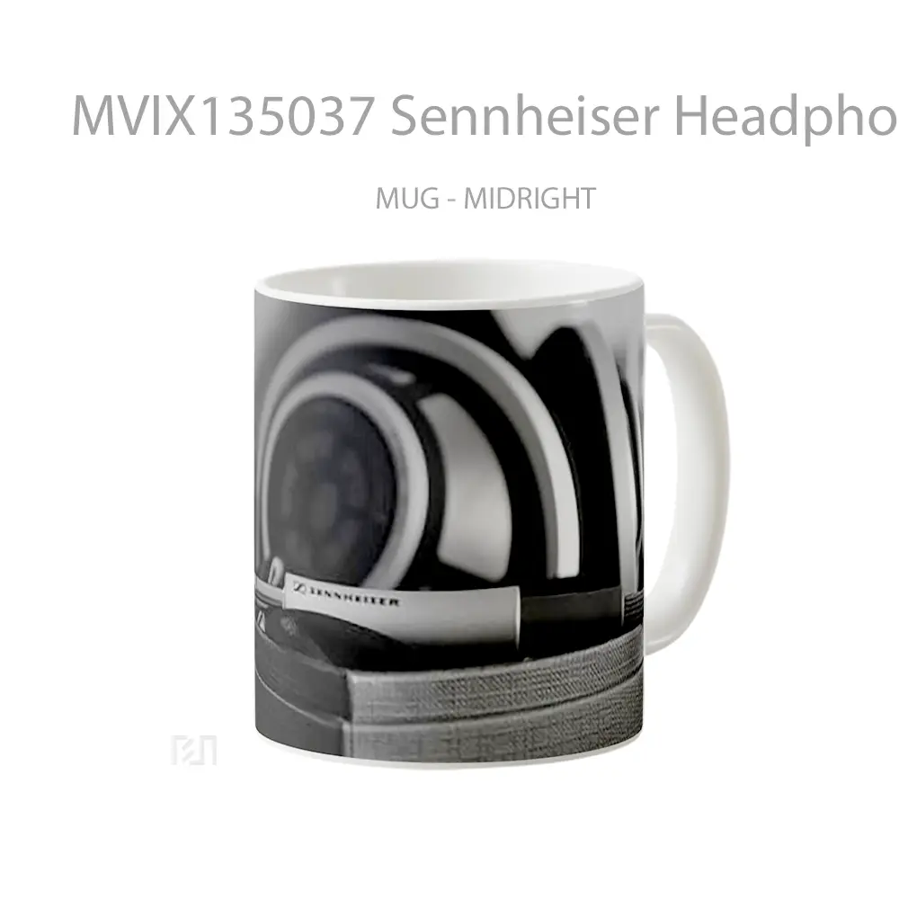 Mug Sennheiser Headphones Gelas Keramik Unik - All-side / Desain