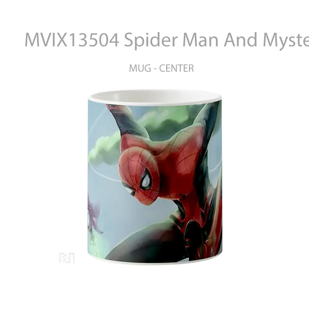 Mug Spider Man And Mysterio V1 Gelas Superhero