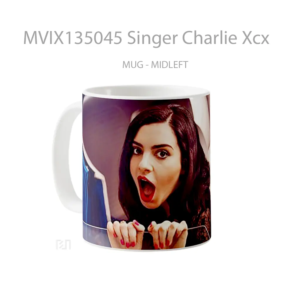 Mug Singer Charlie Xcx Gelas Keramik Unik - All-side / Desain