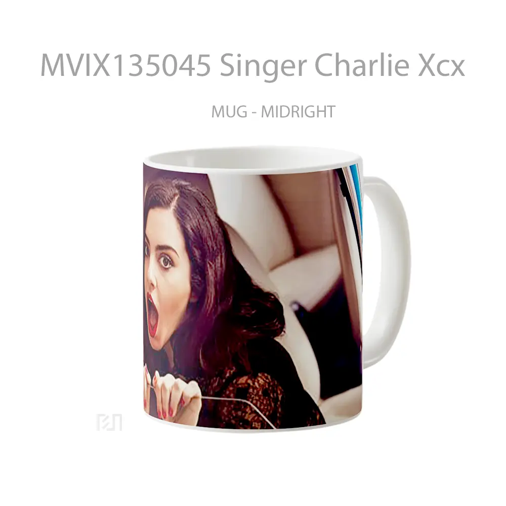 Mug Singer Charlie Xcx Gelas Keramik Unik - All-side / Desain