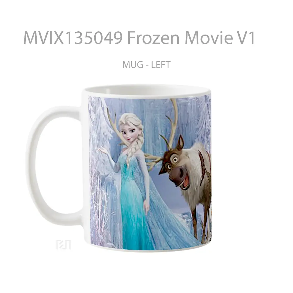 Mug Frozen Movie V1 Gelas Keramik Unik - All-side / Desain