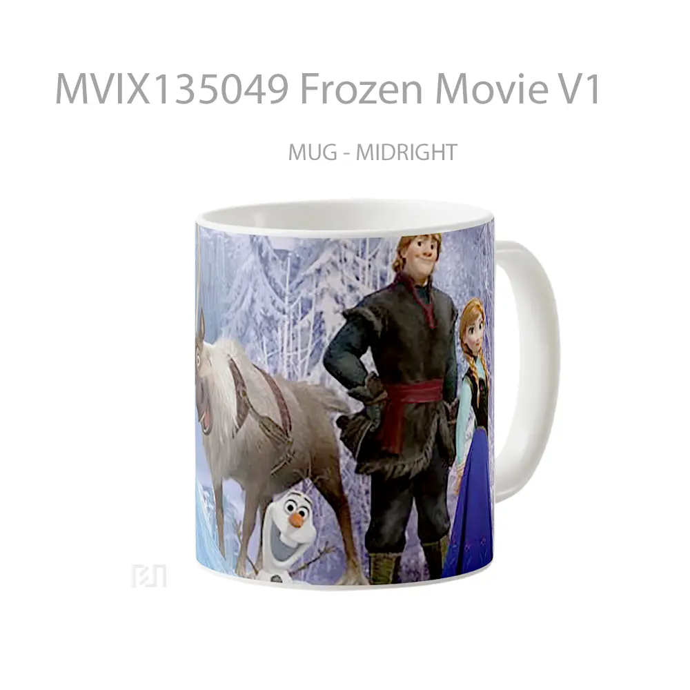 Mug Frozen Movie V1 Gelas Keramik Unik - All-side / Desain