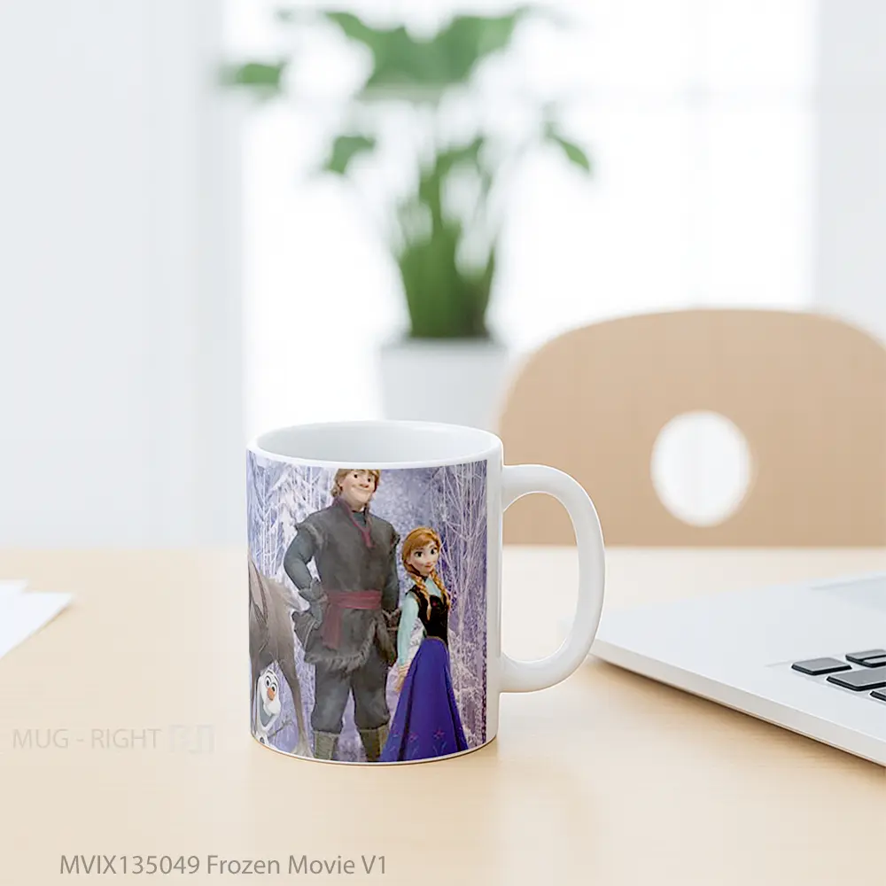 Mug Frozen Movie V1 Gelas Keramik Unik - All-side / Desain