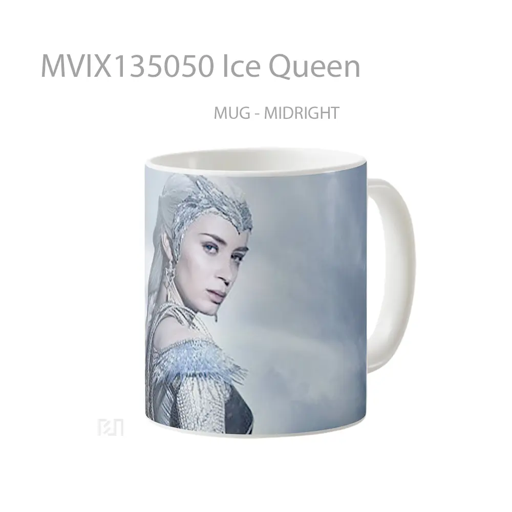 Mug Ice Queen Gelas Keramik Unik - All-side / Desain