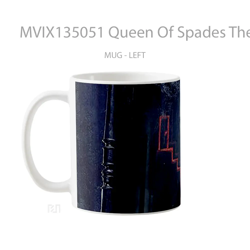 Mug Queen Of Spades The Dark Rite Gelas Keramik Unik - All-side / Desain
