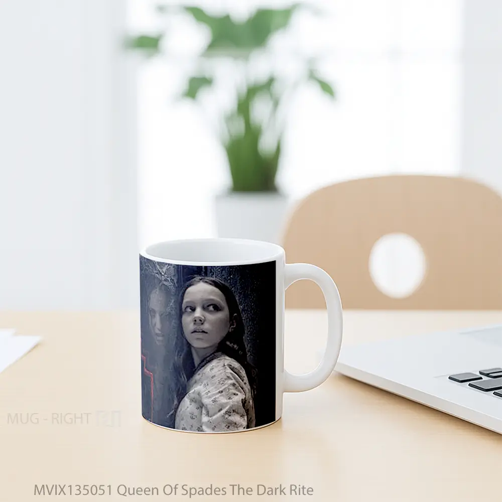 Mug Queen Of Spades The Dark Rite Gelas Keramik Unik - All-side / Desain