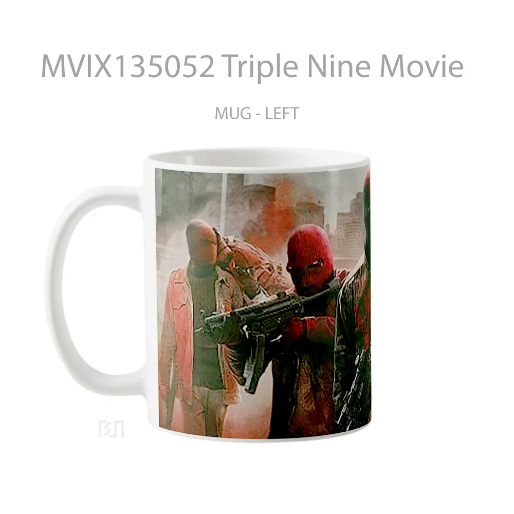 Mug Triple Nine Movie Gelas Keramik Unik - All-side / Desain