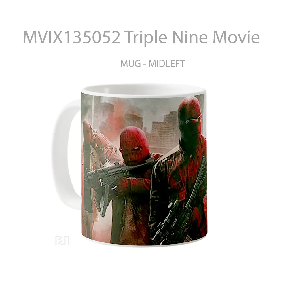 Mug Triple Nine Movie Gelas Keramik Unik - All-side / Desain