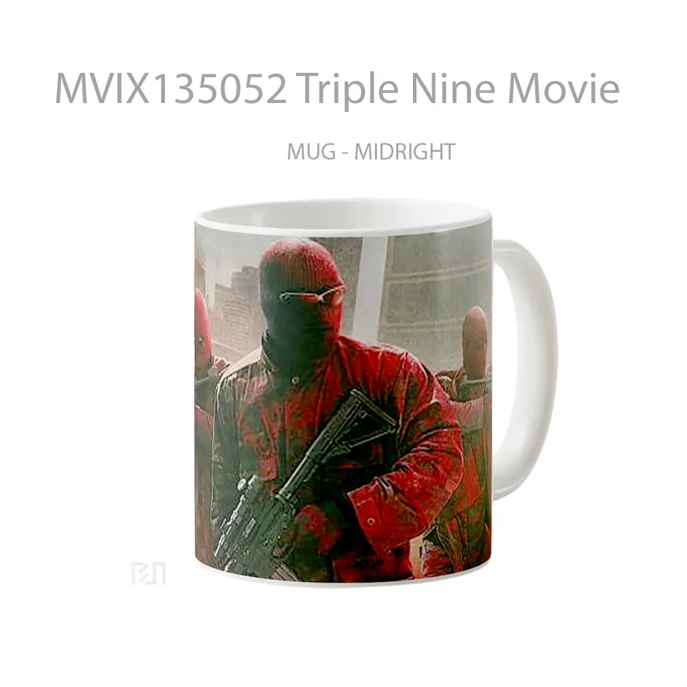 Mug Triple Nine Movie Gelas Keramik Unik - All-side / Desain