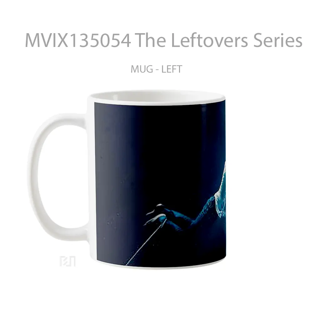 Mug The Leftovers Series Gelas Keramik Unik - Tampak Kiri