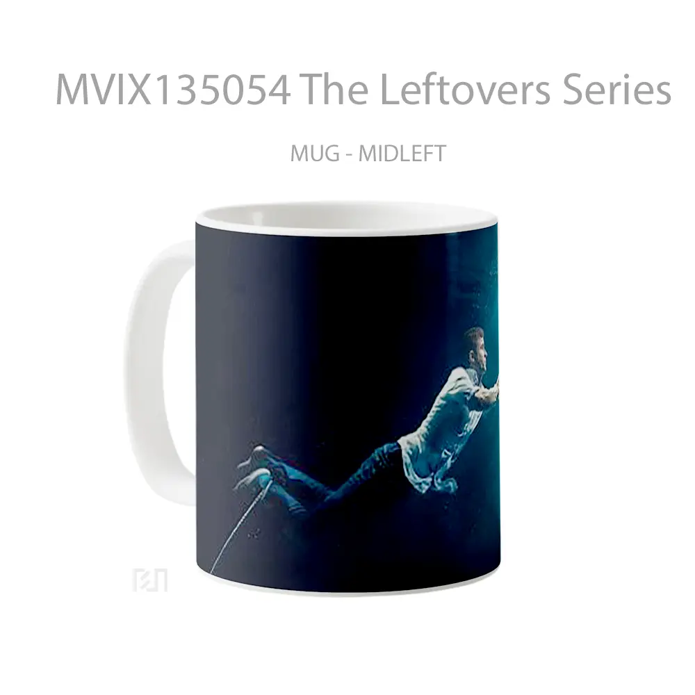 Mug The Leftovers Series Gelas Keramik Unik - Tampak Kiri
