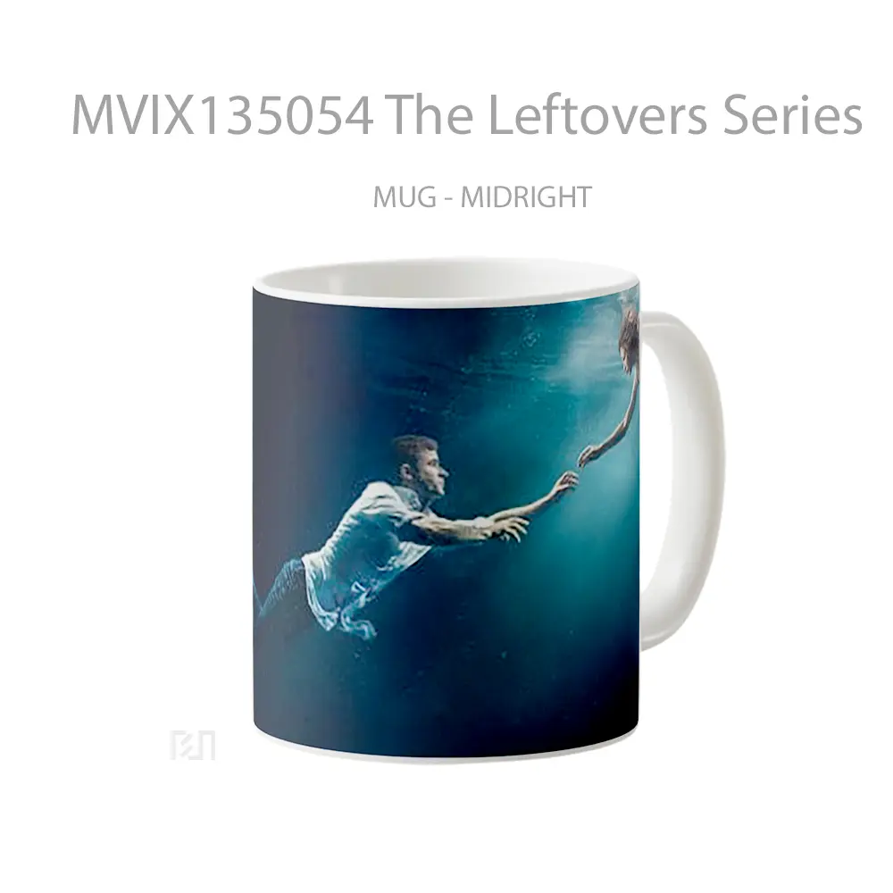 Mug The Leftovers Series Gelas Keramik Unik - Tampak Kiri