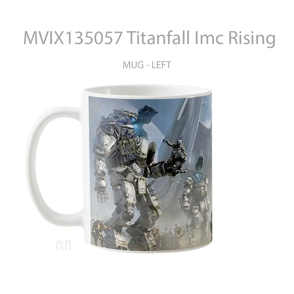 Mug Titanfall Imc Rising Gelas Keramik Unik - All-side / Desain