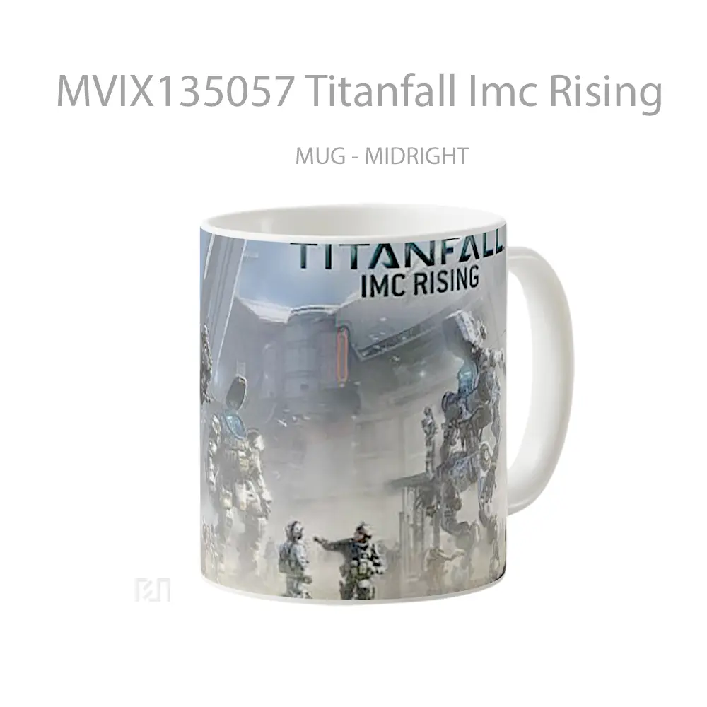 Mug Titanfall Imc Rising Gelas Keramik Unik - All-side / Desain