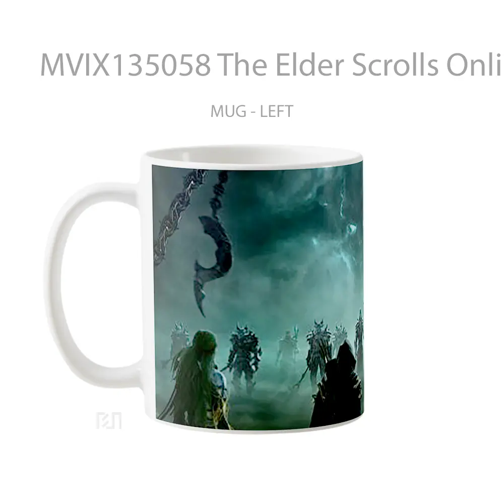 Mug The Elder Scrolls Online V1 Gelas Keramik Unik - All-side / Desain