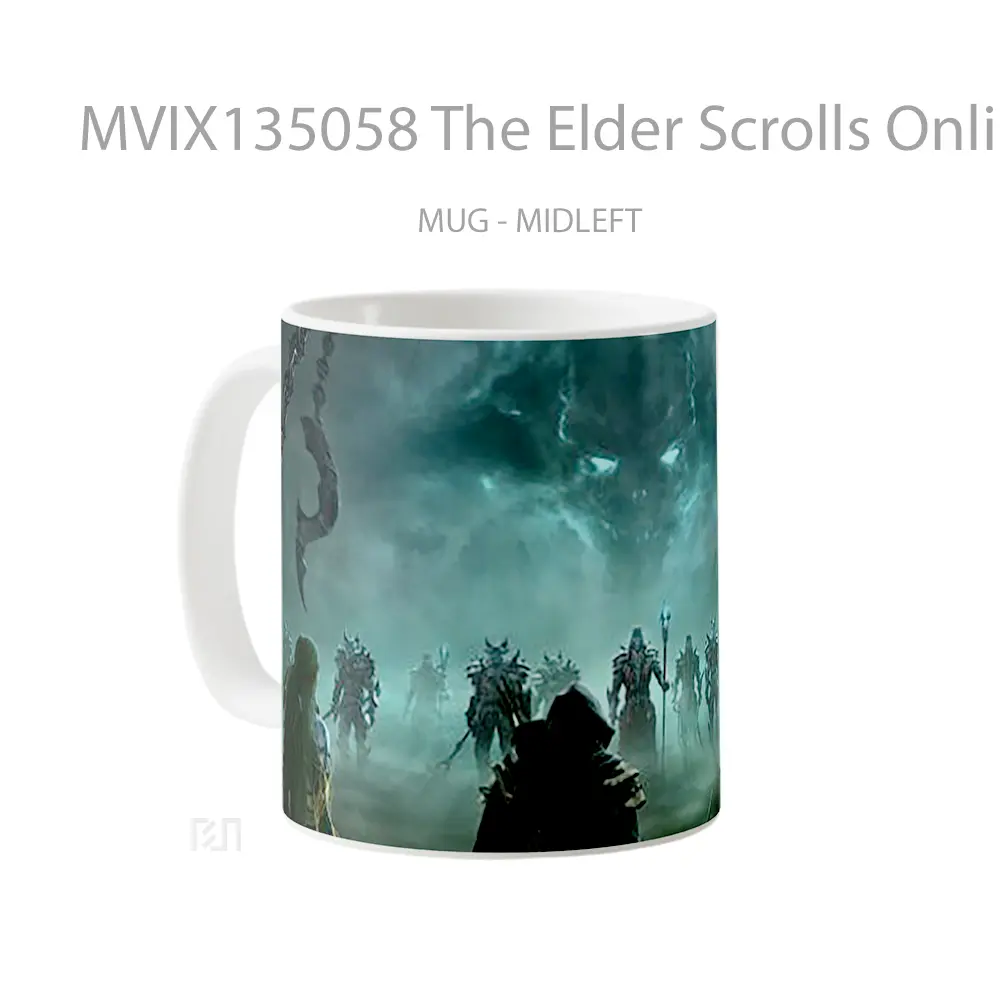 Mug The Elder Scrolls Online V1 Gelas Keramik Unik - All-side / Desain