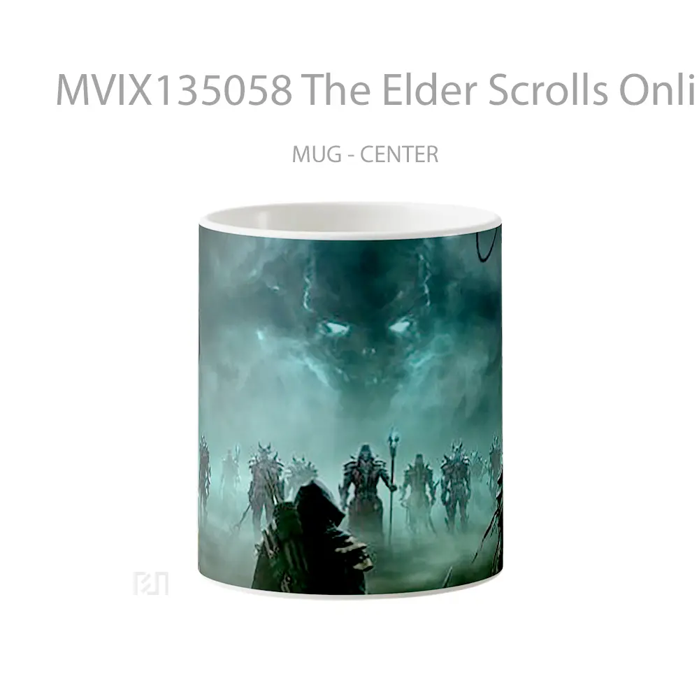 Mug The Elder Scrolls Online V1 Gelas Keramik Unik