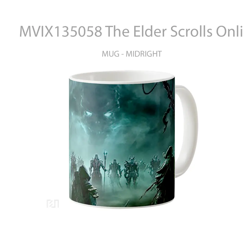 Mug The Elder Scrolls Online V1 Gelas Keramik Unik - All-side / Desain