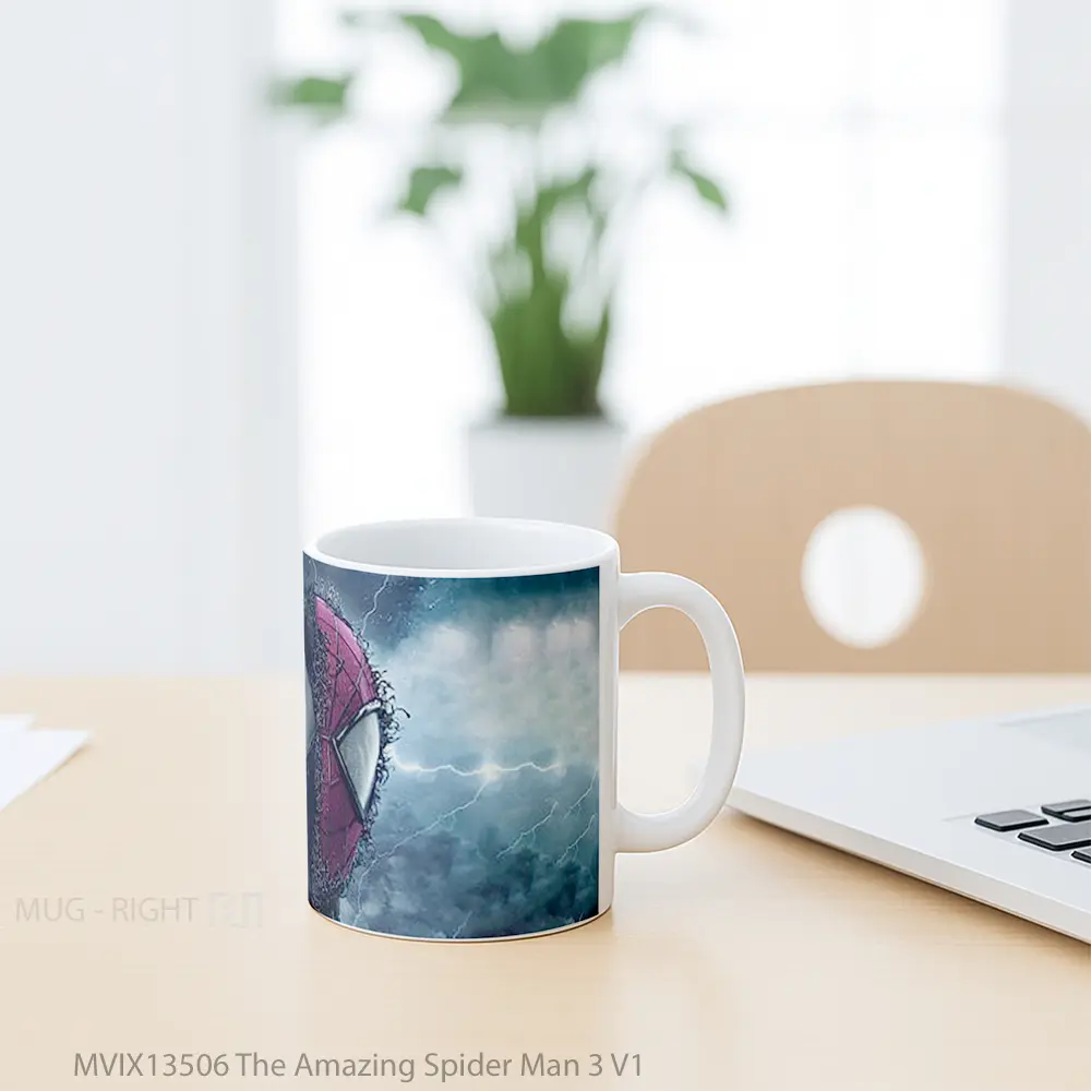 Mug The Amazing Spider Man 3 V1 Gelas Superhero - All-side / Desain