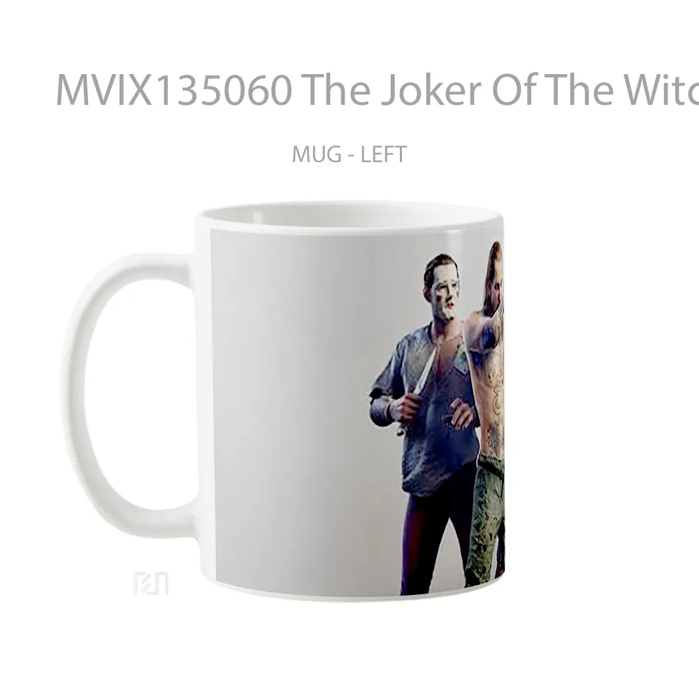 Mug The Joker Of The Witcher 3 Winter Hunt Gelas Superhero - All-side / Desain