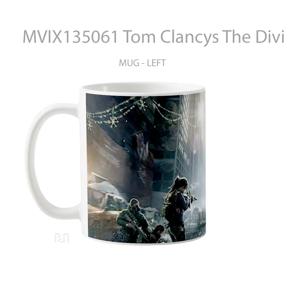 Mug Tom Clancys The Division In New York Gelas Keramik Unik - All-side / Desain