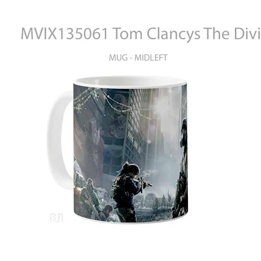 Mug Tom Clancys The Division In New York Gelas Keramik Unik - All-side / Desain