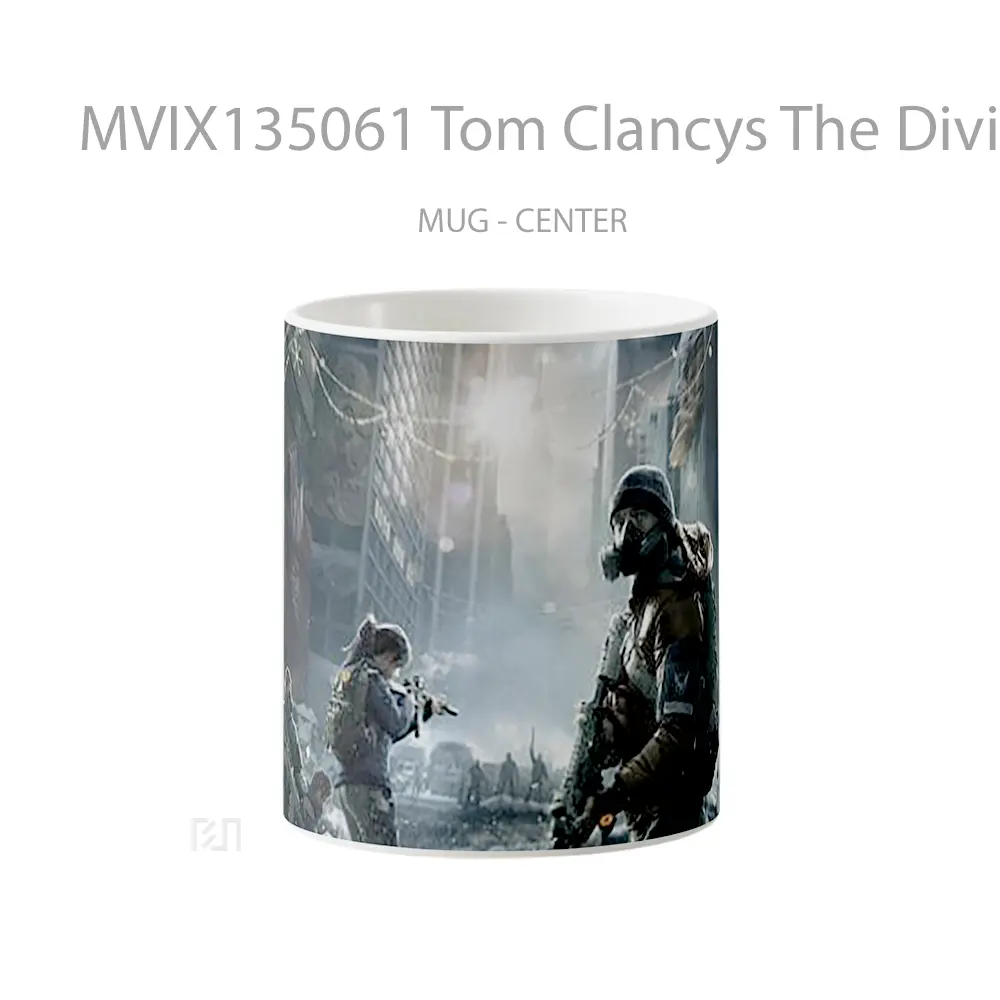 Mug Tom Clancys The Division In New York Gelas Keramik Unik