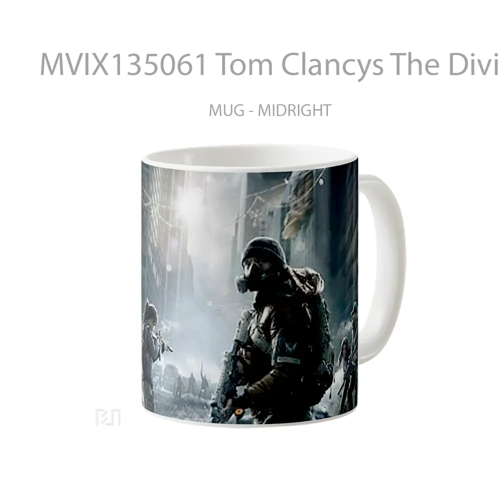 Mug Tom Clancys The Division In New York Gelas Keramik Unik - All-side / Desain